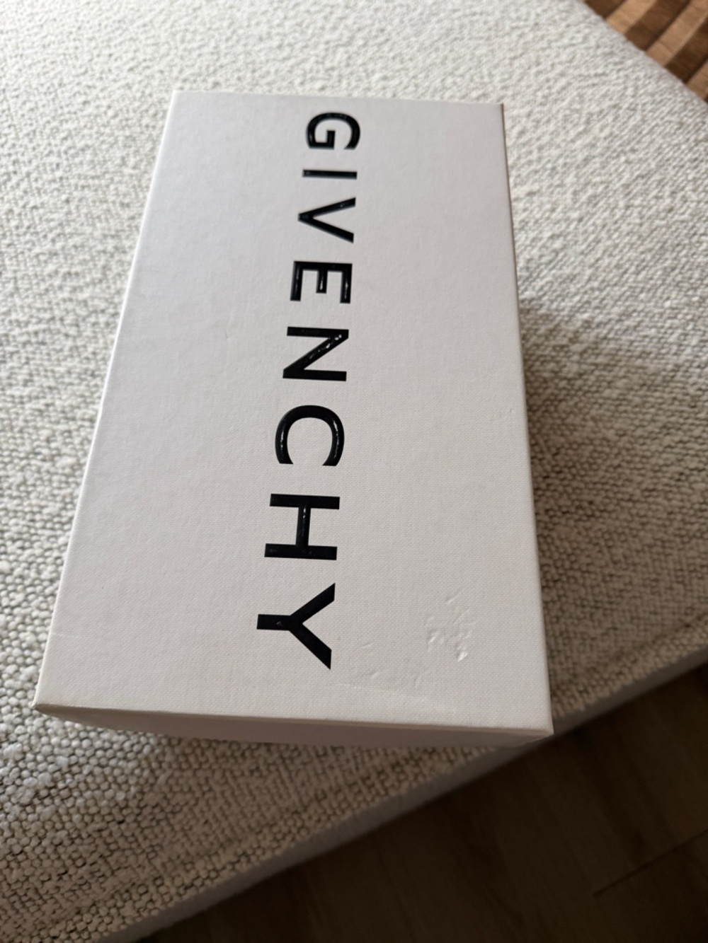 Givenchy White Box with Black Logo
